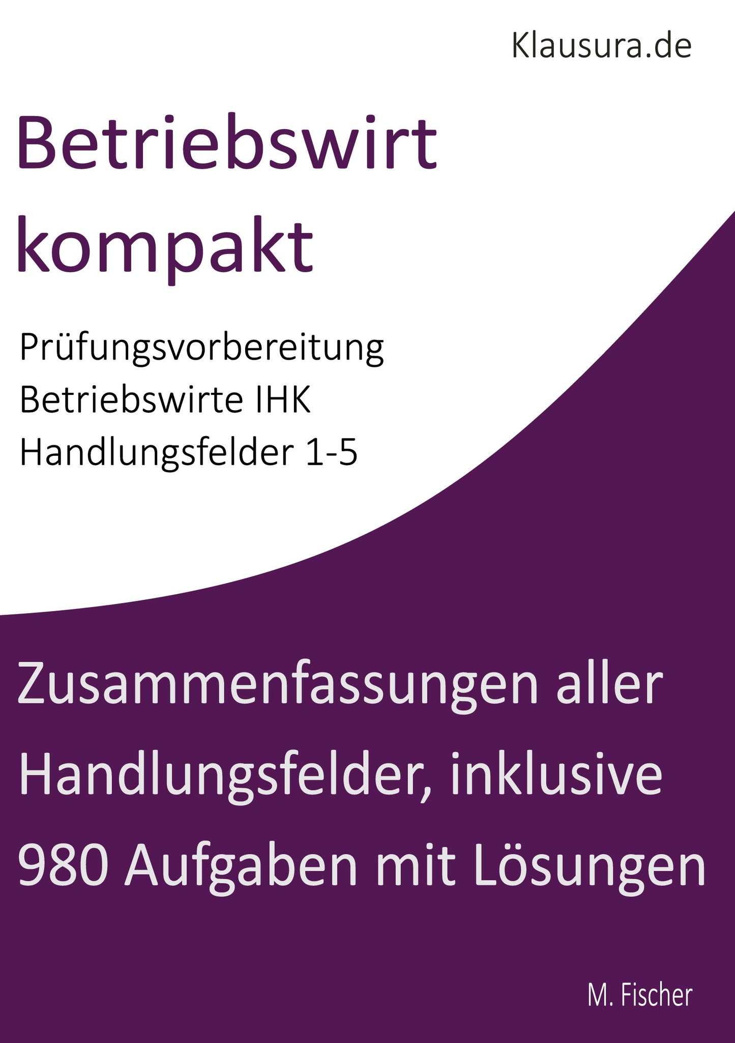 Betriebswirt kompakt Zusammenfassung aller Handlungsfelder, inklusive 980 Aufgaben