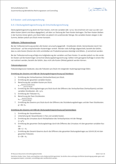 Zusammenfassungen-WFW-BRC
