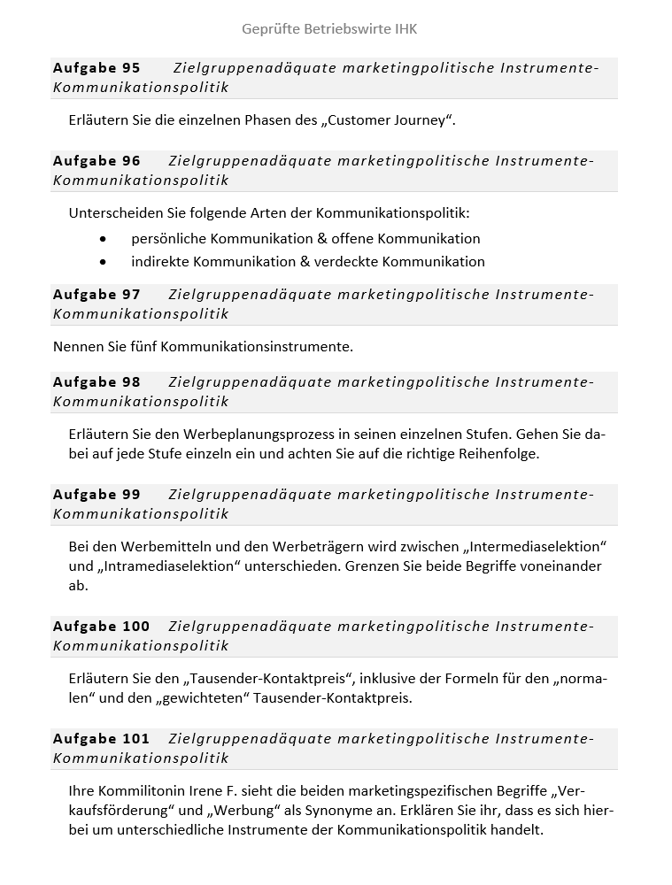 Betriebswirt kompakt Zusammenfassungen aller Handlungsfelder, inklusive 980 Aufgaben