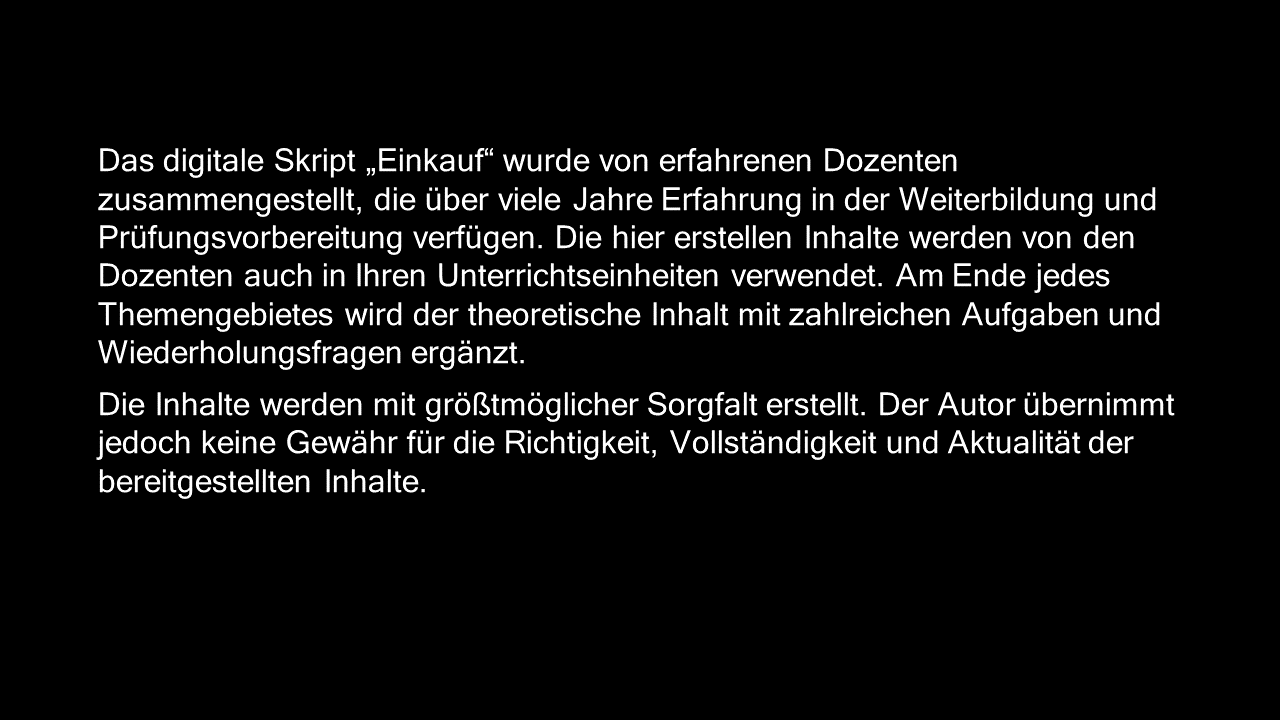 Dozenten-Präsentationen-HFW-Einkauf