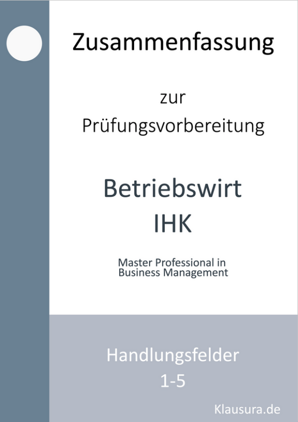 Betriebswirt kompakt Zusammenfassung aller 5 Handlungsfelder
