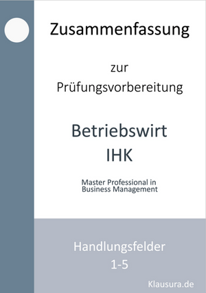 Betriebswirt kompakt Zusammenfassung aller 5 Handlungsfelder