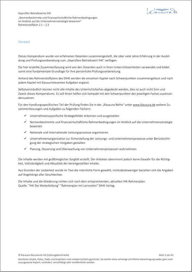 Zusammenfassungen-BW-Handlungsfeld 2.1 - 2.3
