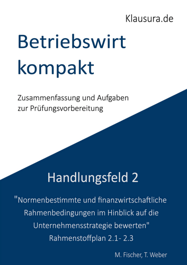 Betriebswirt kompakt Zusammenfassung und Aufgaben Handlungsfeld 2.1-2.3