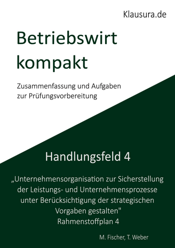 Betriebswirt kompakt Zusammenfassung und Aufgaben Handlungsfeld 4