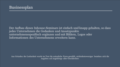 Businessplan