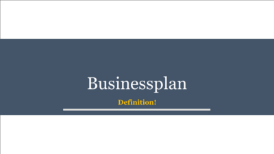 Businessplan