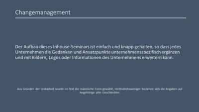 Changemanagement
