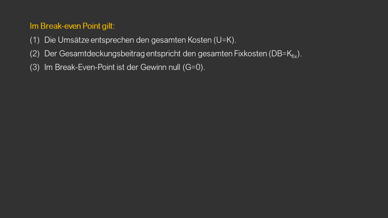 Dozenten-Ausgewählte Themen-Deckungsbeitragsrechnung