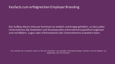 Keyfacts zum erfolgreichen Employer-Branding