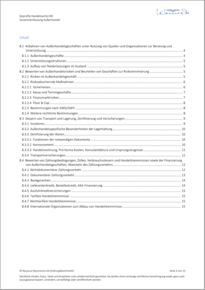 Zusammenfassungen-HFW-AH