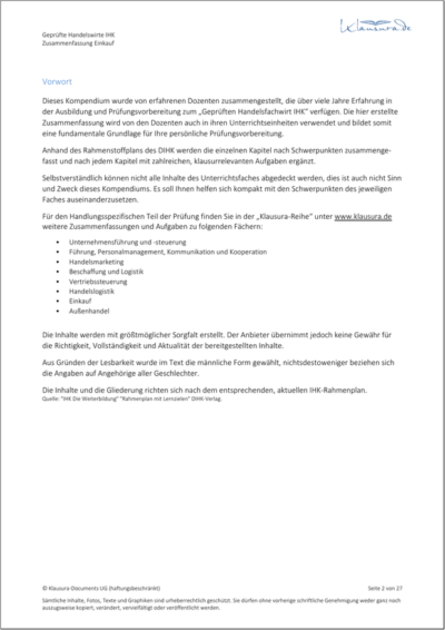 Zusammenfassungen-HFW-Einkauf