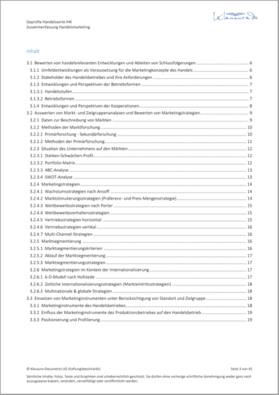 Zusammenfassungen-HFW-HM