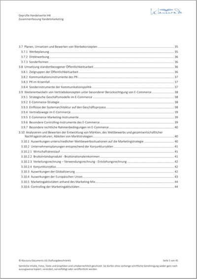 Zusammenfassungen-HFW-HM