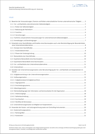 Zusammenfassungen-HFW-UF