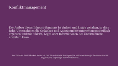 Konfliktmanagement