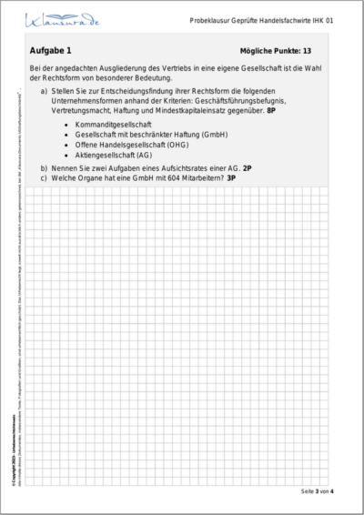 Probeklausuren-HFW-UF St 1