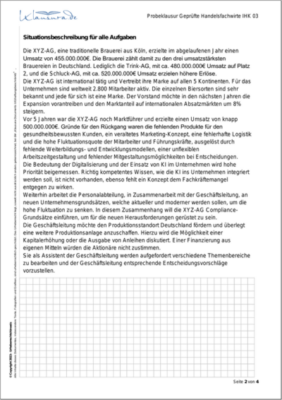 Probeklausuren-HFW-UF St 3