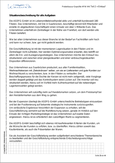 Probeklausuren-HFW-HM BL E
