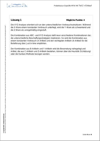 Probeklausuren-HFW-HM BL E