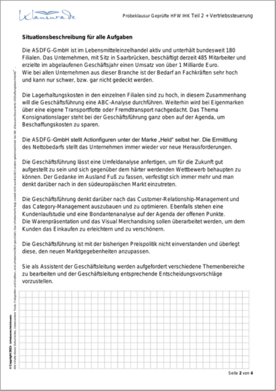 Probeklausuren-HFW-HM BL VST