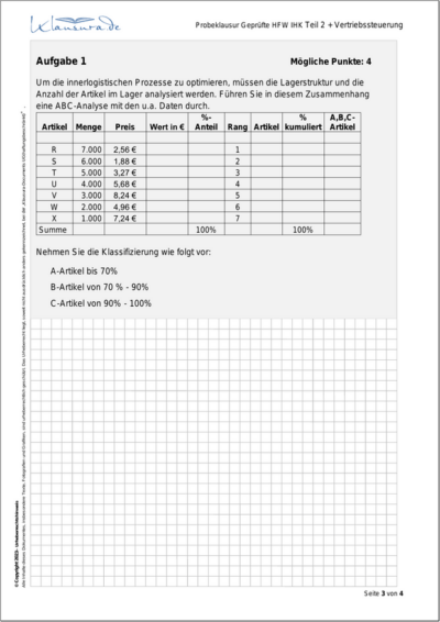 Probeklausuren-HFW-HM BL VST