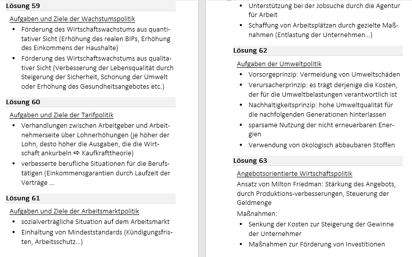 Fachwirt kompakt Mündliche Ergänzungsprüfung VWL/BWL