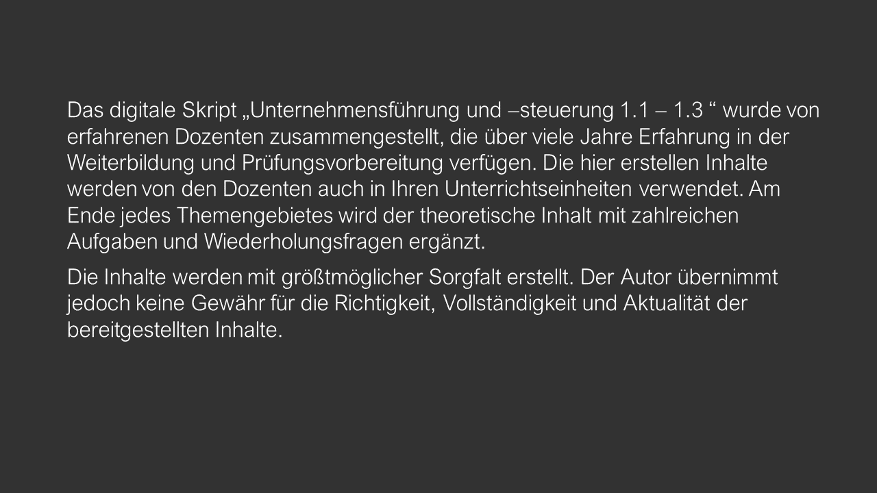 Dozenten-Präsentationen-HFW-Unternehmensführung -steuerung 1.1 - 1.3
