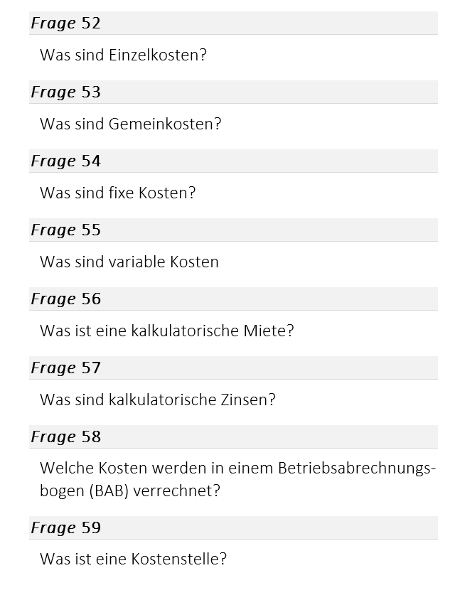 Industriemeister kompakt Mündliche Ergänzungsprüfung 70 Fragen im Fach BWH