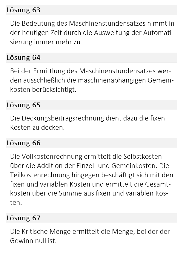 Industriemeister kompakt Mündliche Ergänzungsprüfung 70 Fragen im Fach BWH