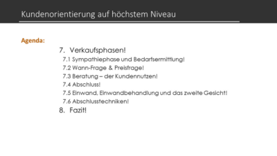 Erfolgsfaktoren für professionelles Verkaufen