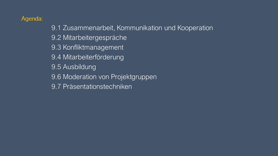 Dozenten-Präsentationen-WFW-Führung & Zusammenarbeit