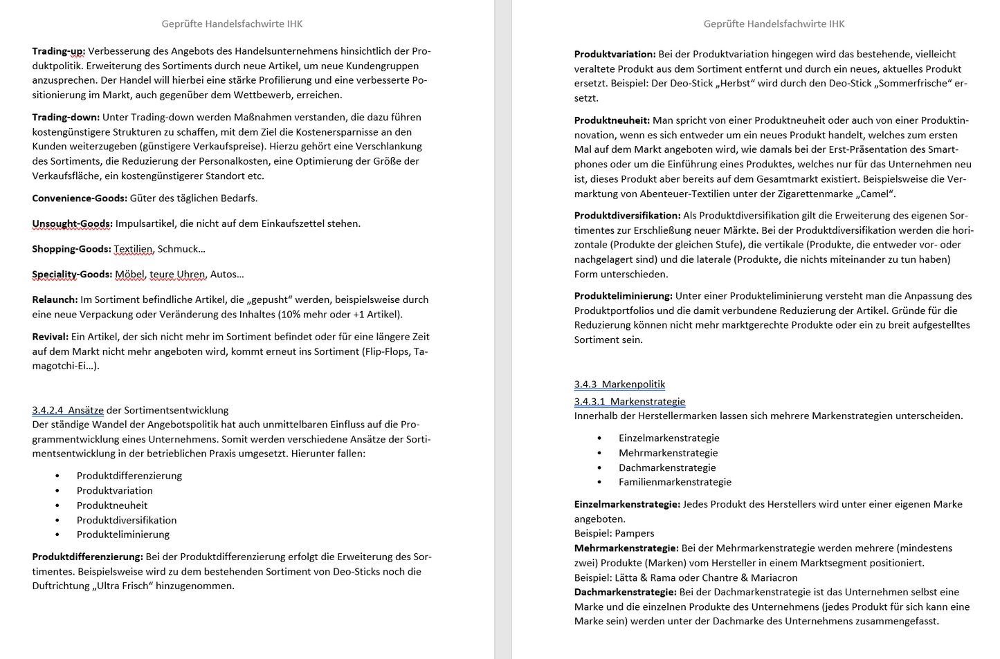 Handelsfachwirt kompakt Zusammenfassungen aller Fächer, inklusive 655 Aufgaben