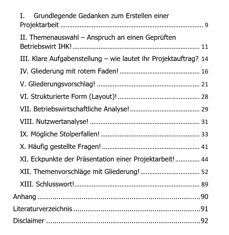 Fit für die Projektarbeit