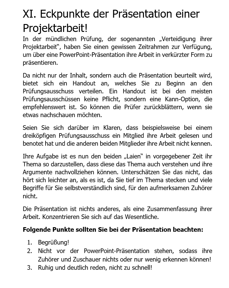 Fit für die Projektarbeit