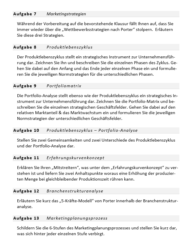 Wirtschaftsfachwirt kompakt Zusammenfassung und 165 Aufgaben Situationsaufgabe 1