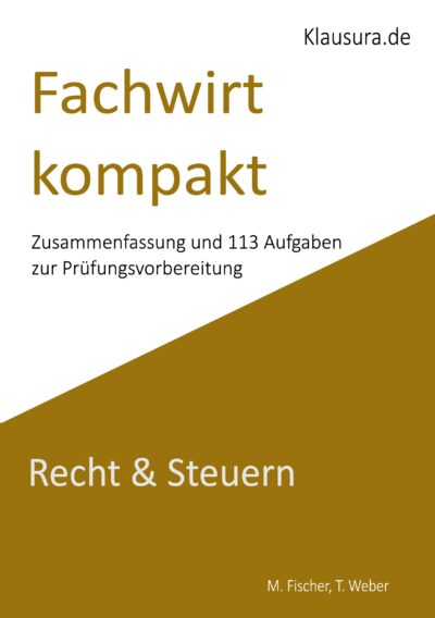 Buch Fachwirt Kompakt Recht und Steuern